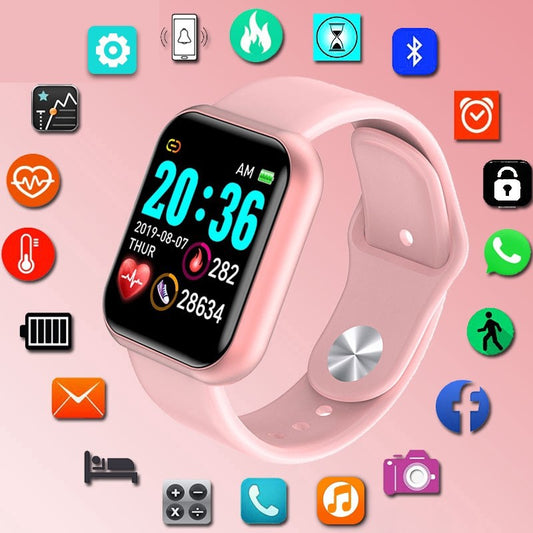 Smartwatch serie 10 con pantalla 2.2 pulgadas rosa